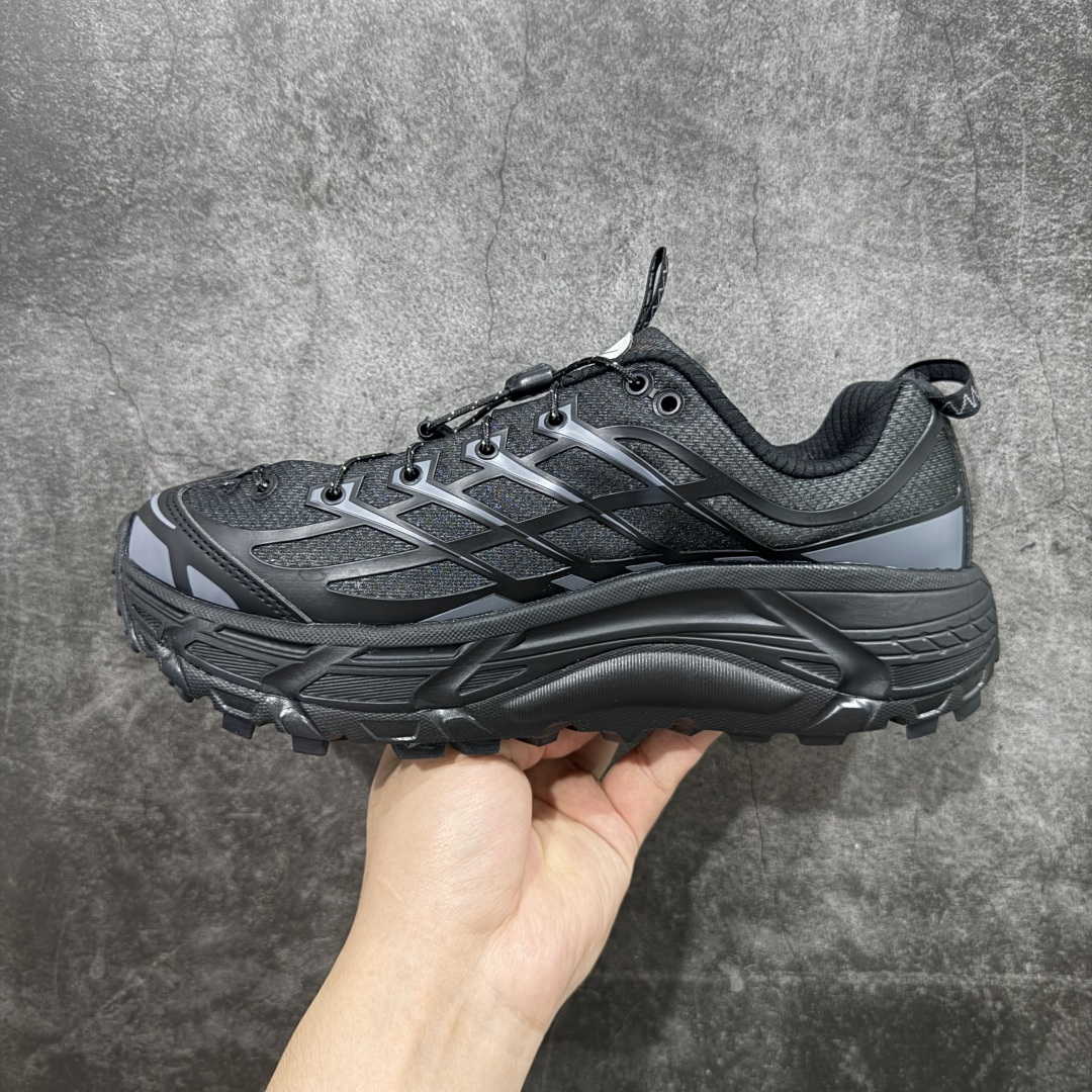 图片[2]-【GX越南版】HOKA ONE ONE Mafate Three 2舒适耐磨低帮跑步鞋男女同款黑色 尺码：36-45 货号：1141572-BBLC-选品中心