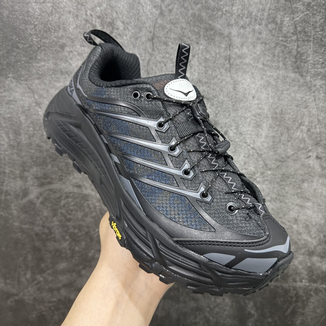 图片[3]-【GX越南版】HOKA ONE ONE Mafate Three 2舒适耐磨低帮跑步鞋男女同款黑色 尺码：36-45 货号：1141572-BBLC-选品中心