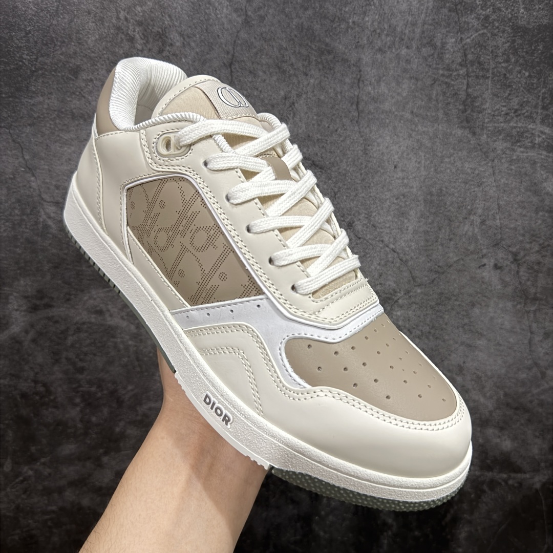 图片[3]-【顶级代购版本】Dior迪奥 B27系列 东莞高端代购版本 原版爆拆一比一完美复刻 做工细节到位 原版全真皮定制材料 超赞 最新元素组合 时尚休闲个性 百搭 ✅面料：原版定制小牛皮+ Oblique老花布 ✅内里：定制透气内里 ✅大底：原版开模TPU组合大底 ✅底厚：3CM ✅包装：全套原版礼盒包装 ✅尺码：35-46-选品中心