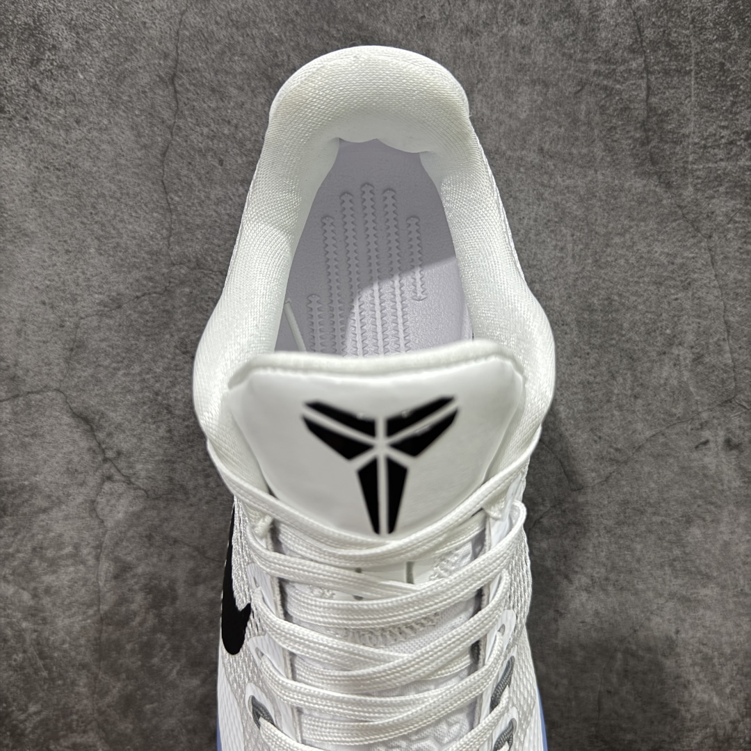 图片[8]-【MX纯原】Nike Kobe 11 Elite Low XDR Team Bank Black 科比 实战舒适 防滑轻便 低帮 篮球鞋 黑白 专业篮球鞋纯原大厂出品 真实战篮球鞋 1：1原鞋配置 标准气垫厚度 加强耐磨大底 鞋垫前后置zoom气垫 完美鞋型 更好保护您的双足 货号：836183-100 尺码：39-48.5-选品中心