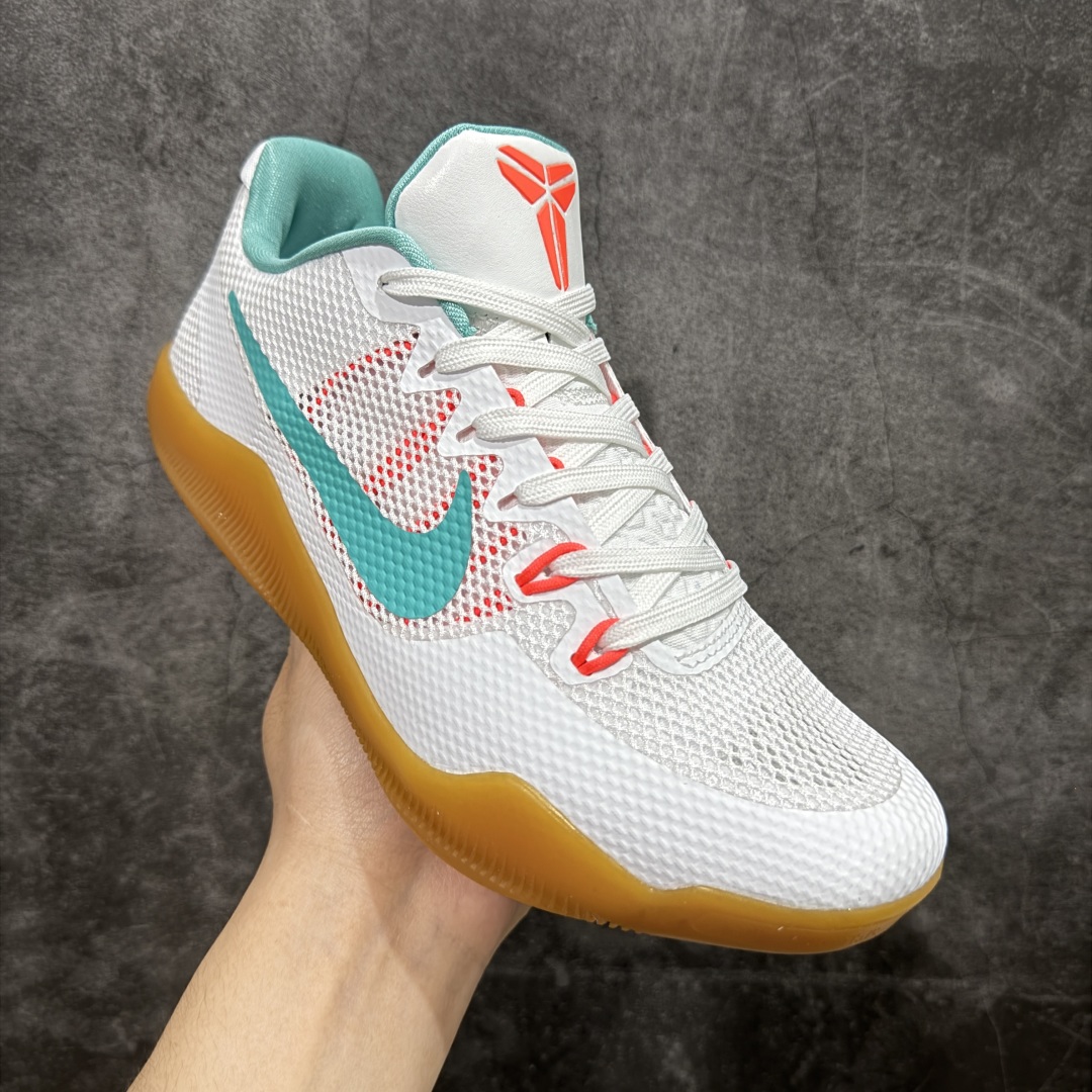 图片[3]-【MX纯原】Nike Kobe 11 Elite Low XDR Team Bank Black 科比 实战舒适 防滑轻便 低帮 篮球鞋 黑白 专业篮球鞋纯原大厂出品 真实战篮球鞋 1：1原鞋配置 标准气垫厚度 加强耐磨大底 鞋垫前后置zoom气垫 完美鞋型 更好保护您的双足 货号：836184-103 尺码：39-48.5-选品中心