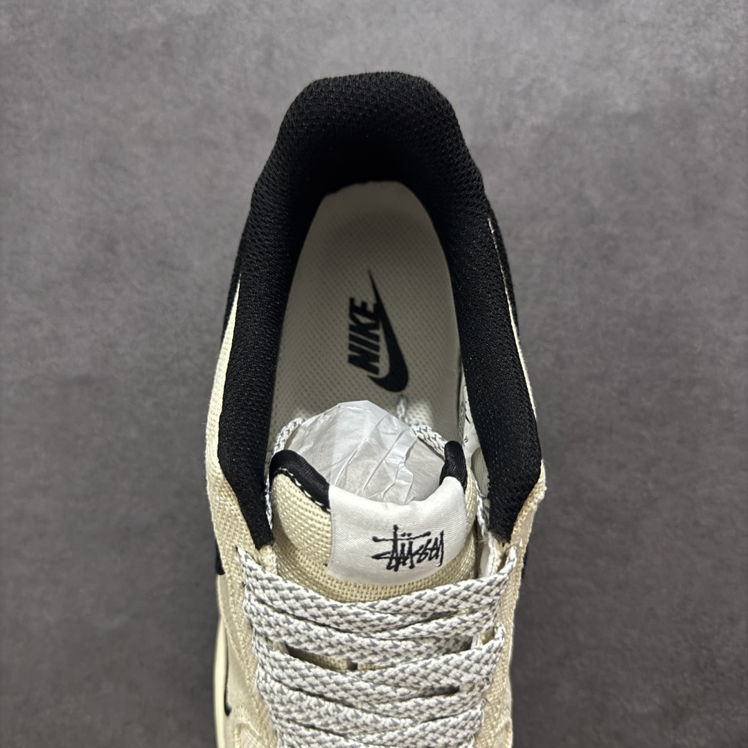  
【定制版】海外限量发售！公司级NIke Air Force 1 '07 Low “斯图西联名——棉麻