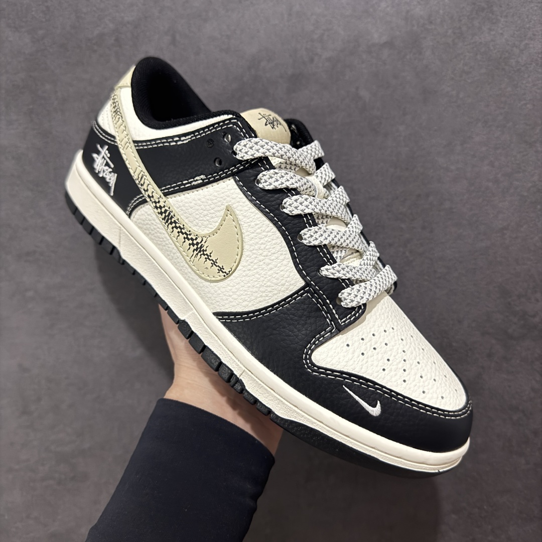  
【定制版】Nike SB Dunk Low 斯图西联名 新浪熊猫 周年高端定制 低帮休闲板鞋
#定