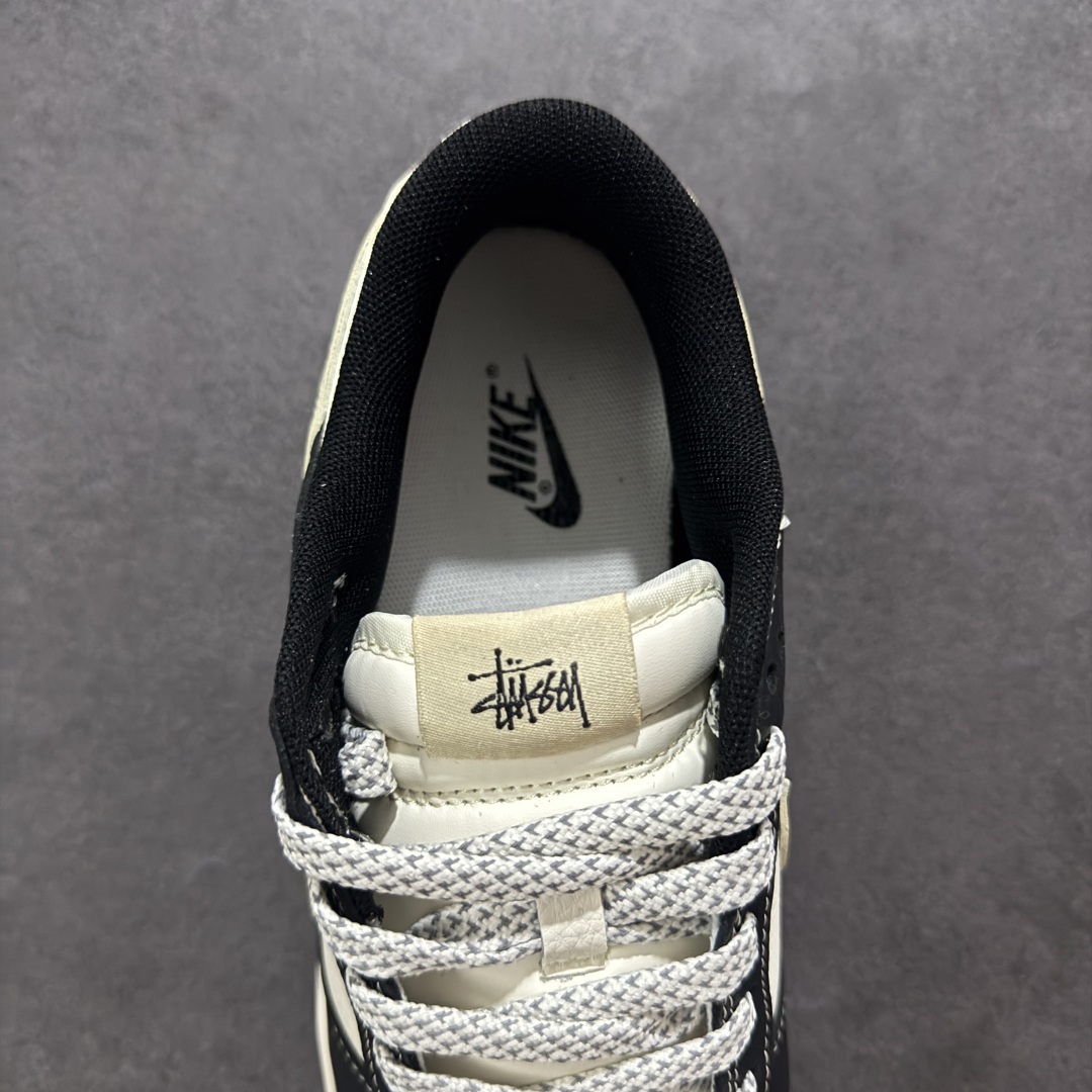  
【定制版】Nike SB Dunk Low 斯图西联名 新浪熊猫 周年高端定制 低帮休闲板鞋
#定