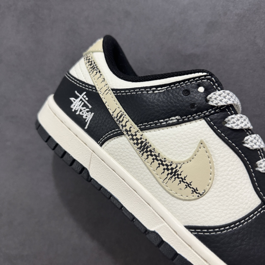  
【定制版】Nike SB Dunk Low 斯图西联名 新浪熊猫 周年高端定制 低帮休闲板鞋
#定