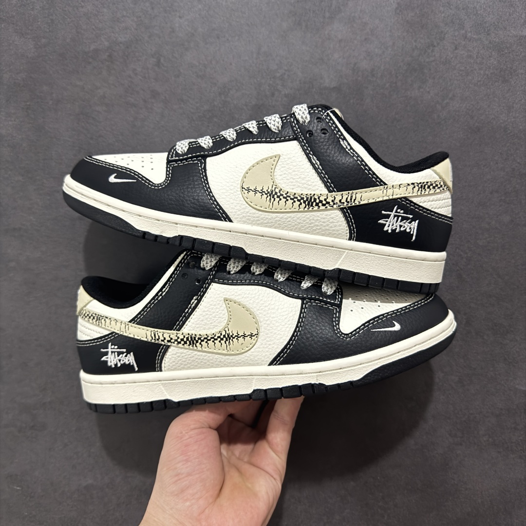  
【定制版】Nike SB Dunk Low 斯图西联名 新浪熊猫 周年高端定制 低帮休闲板鞋
#定