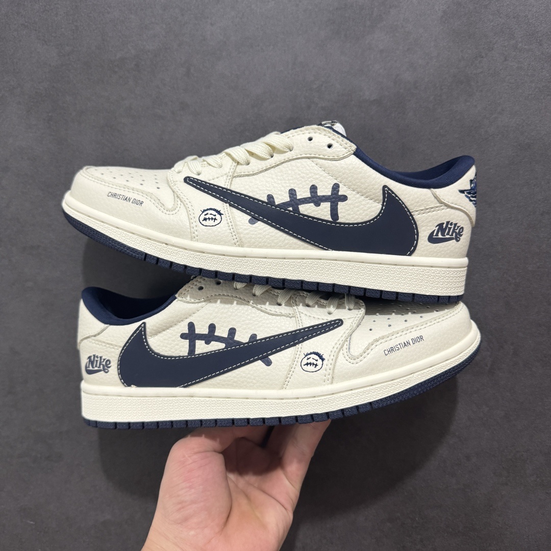 【定制版】Travis Scott x Fragment Design x Air Jordan 1