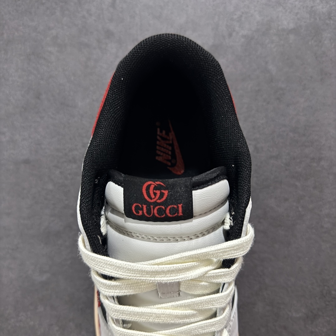 【定制版】Gucci x Nike Dunk SB Low 古驰古奇 x 耐克 SB 联名黑白红