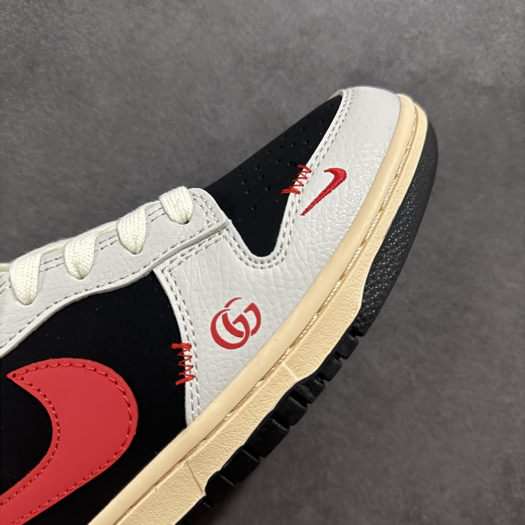 【定制版】Gucci x Nike Dunk SB Low 古驰古奇 x 耐克 SB 联名黑白红