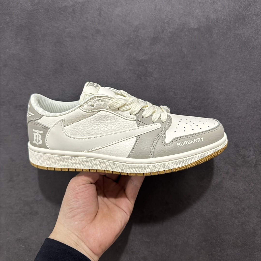 【定制版】Travis Scott x Nike Air Jordan 1 Low x Burbrr