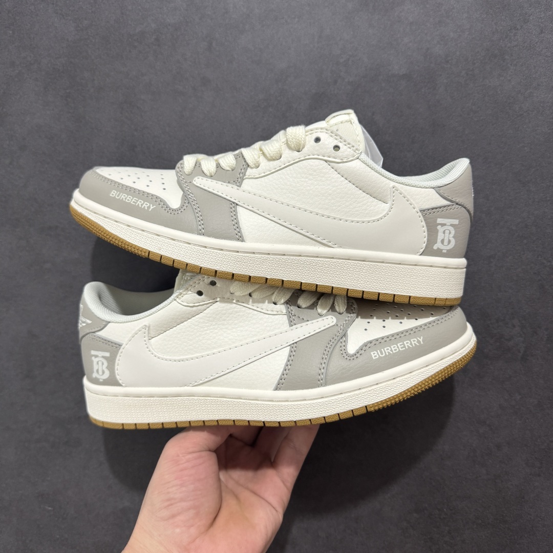 【定制版】Travis Scott x Nike Air Jordan 1 Low x Burbrr