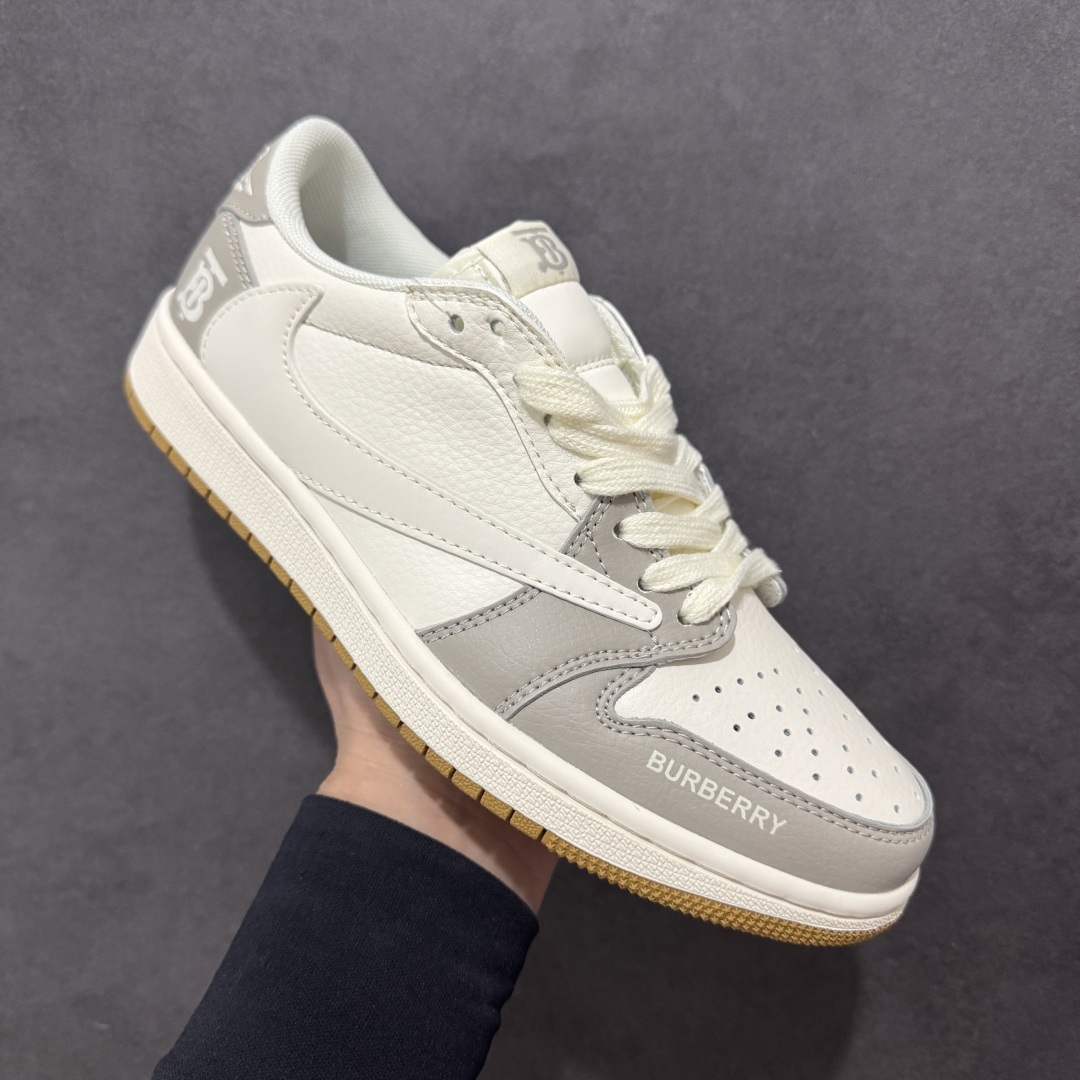 【定制版】Travis Scott x Nike Air Jordan 1 Low x Burbrr