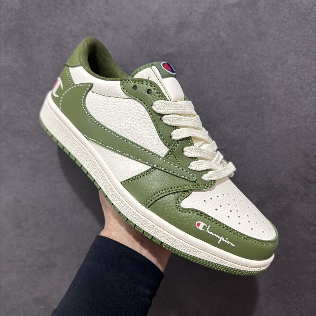 【定制版】Travis Scott x Nike Air Jordan 1 Low x Champi