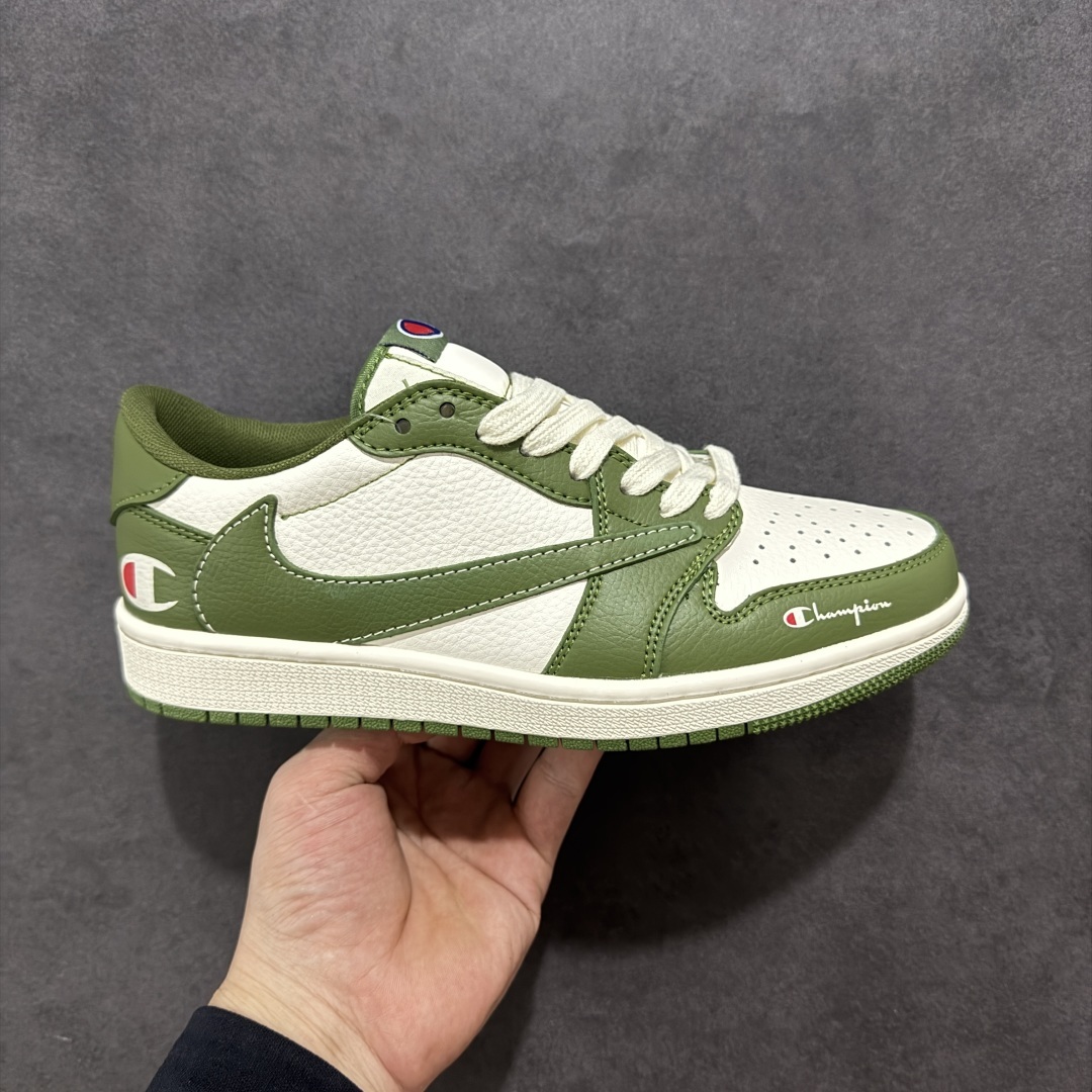 【定制版】Travis Scott x Nike Air Jordan 1 Low x Champi