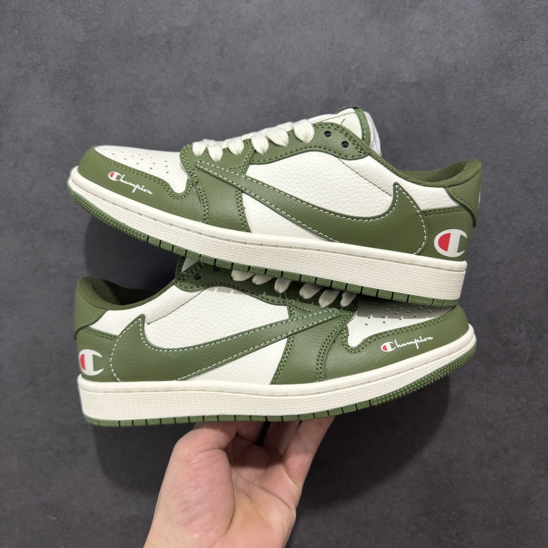 【定制版】Travis Scott x Nike Air Jordan 1 Low x Champi