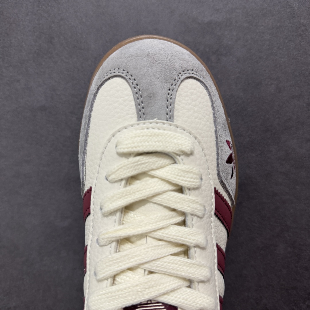 
【定制版】adidas Originals Gazelle INdoor 樱桃 白红
三叶草休闲防滑