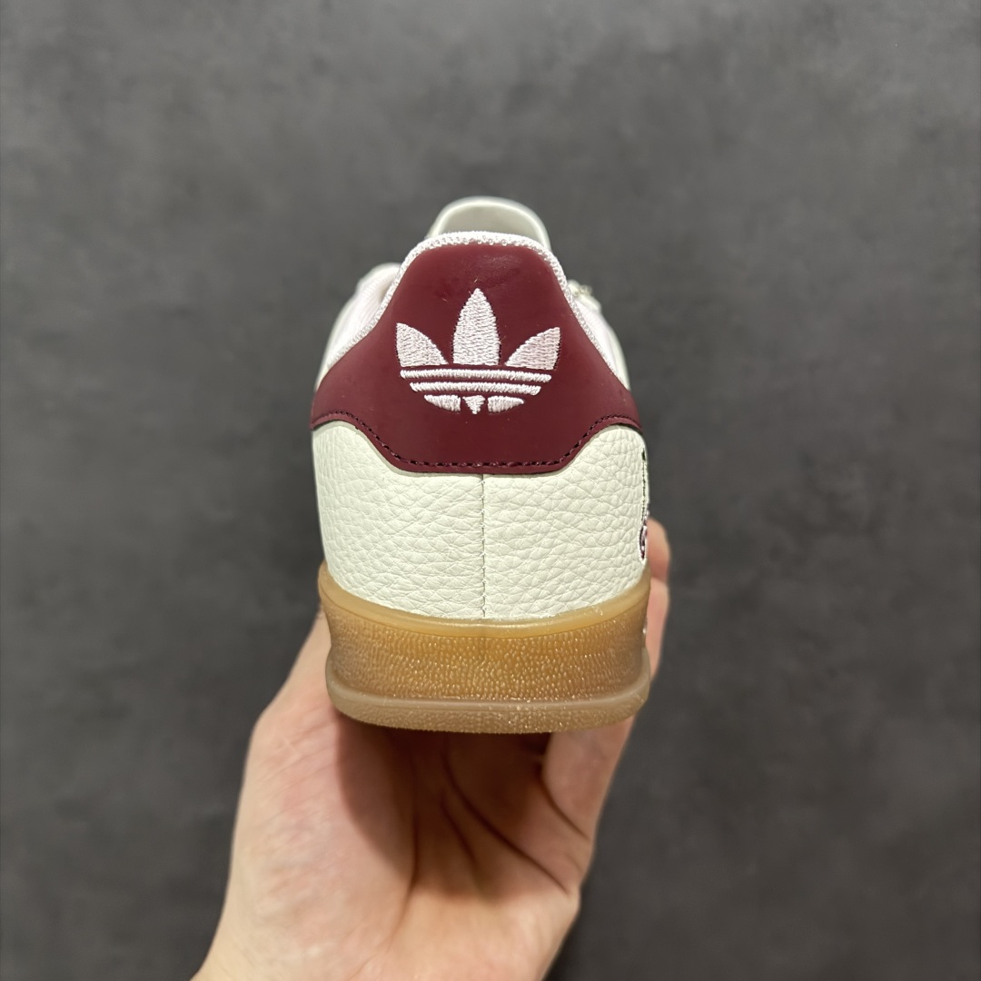  
【定制版】adidas Originals Gazelle INdoor 樱桃 白红
三叶草休闲防滑