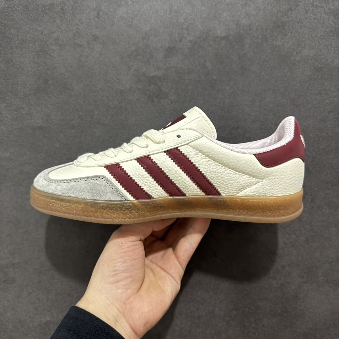  
【定制版】adidas Originals Gazelle INdoor 樱桃 白红
三叶草休闲防滑