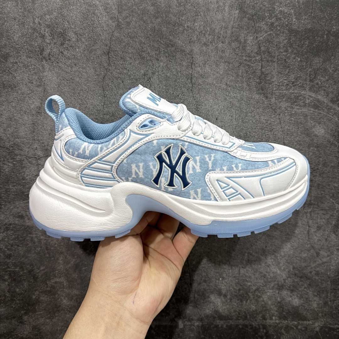 【纯原版】MLB Winner Chunky 25新款 NY百搭舒适休闲潮流运动厚底增高 防滑耐磨