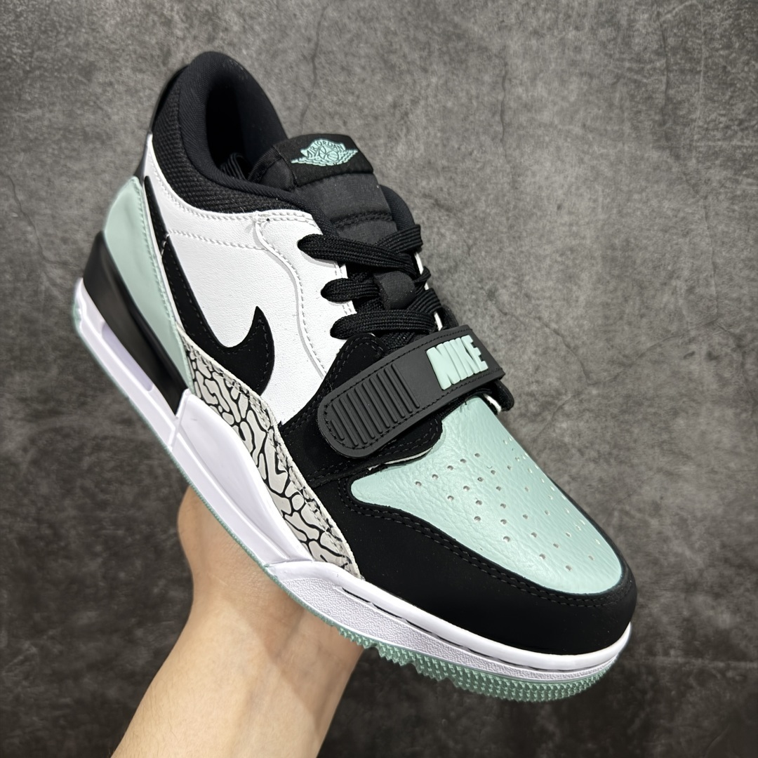 【纯原N版】Air Jordan Legacy AJ312 Low
低帮复古篮球鞋 白黑绿 CD7