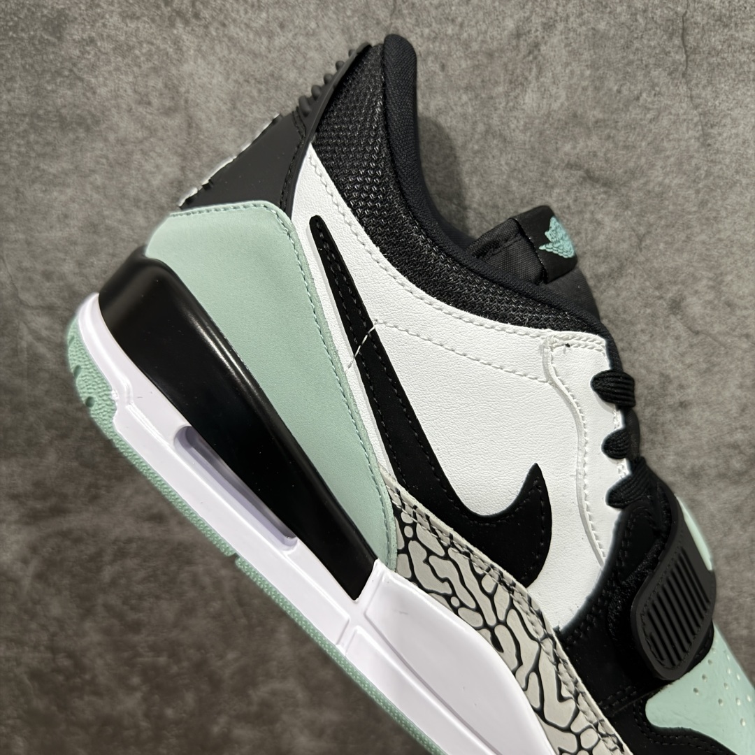 【纯原N版】Air Jordan Legacy AJ312 Low
低帮复古篮球鞋 白黑绿 CD7