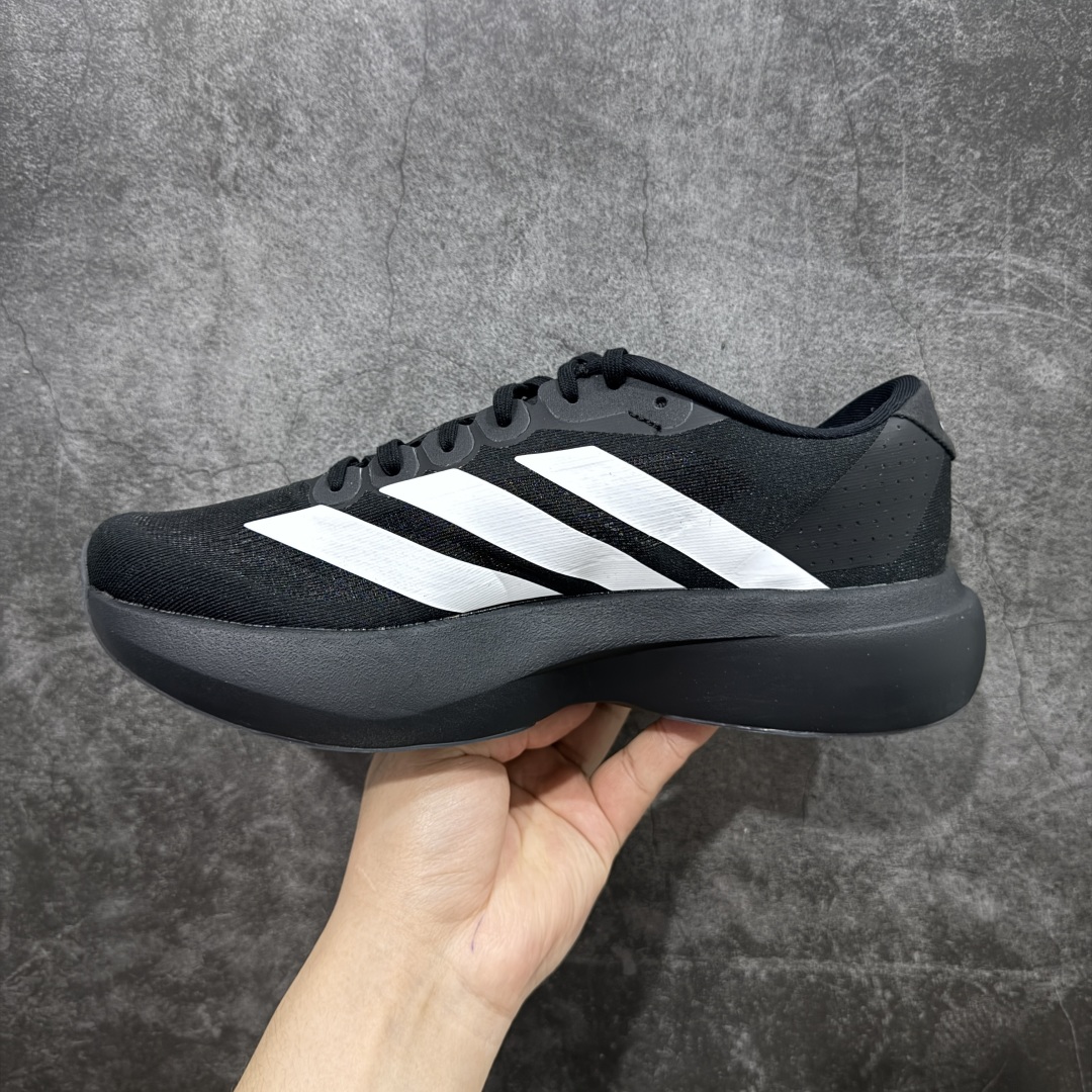 【PK版】AD Adizero Evo SL M 黑白零度系列马拉松轻量竞速运动跑鞋 JP7149
