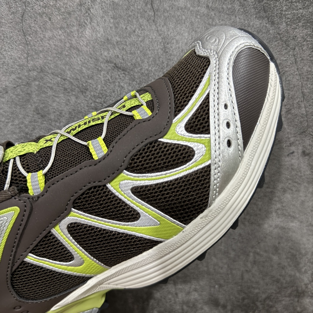 图片[6]-【绿x版】Salomon 萨洛蒙XT-Whisper 户外 休闲 运动鞋 跑鞋 479049 原版购入开发 做货 Salomon 对 XT-WHISPER 鞋面设计进行了升级，以多种鞋面材质，构造了丰富的鞋面层次，为鞋款增添摩登现代感。鞋款独特的波浪形 Sensifit系统设计勾勒出鞋身的流动感线条，并结合标志性的Quicklace™ 快速系带系统，保障全鞋舒适包裹感。结合 Contagrip® 大底，在保留鞋款功能性的同时多维度诠释城市户外型格 配送专柜精美包装🛍📦 面料 ： 原版定制进口网面+牛皮 内里 ： 原版进口透气网里 鞋底 ： 原版开模防滑橡胶材质 底厚 ：3.5CM 尺码： 36-46-选品中心