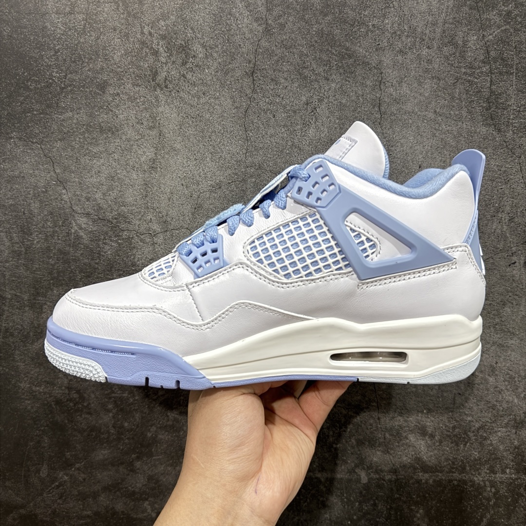 【外贸版】 Air Jordan AJ4 母亲节 白冰蓝 HV0823-100
全套原纸板楦头开发