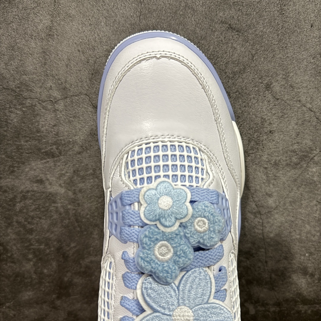 【外贸版】 Air Jordan AJ4 母亲节 白冰蓝 HV0823-100
全套原纸板楦头开发