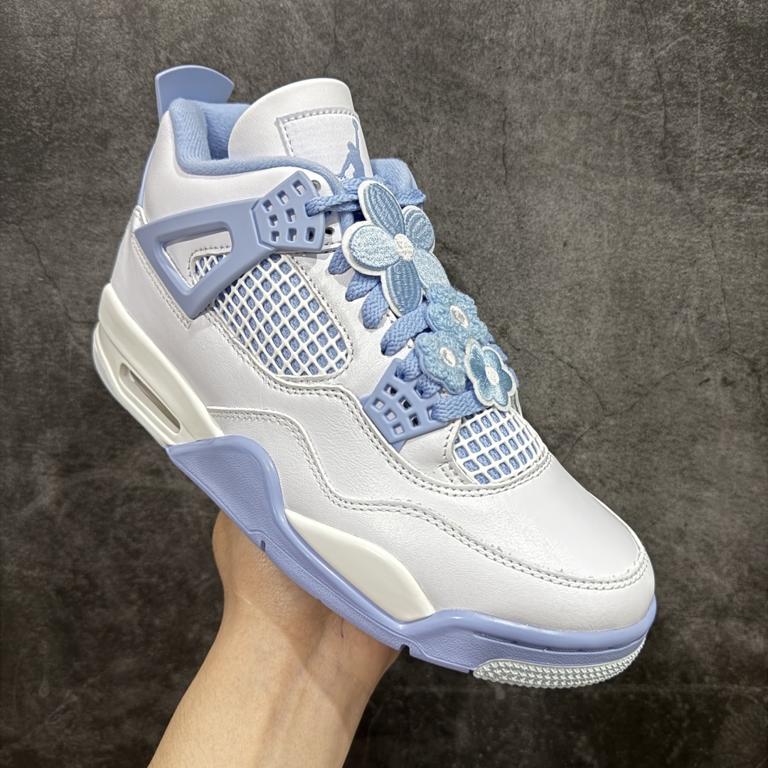 【外贸版】 Air Jordan AJ4 母亲节 白冰蓝 HV0823-100
全套原纸板楦头开发