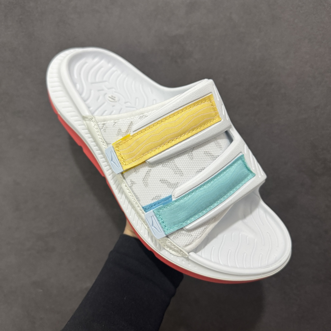 图片[3]-【公司级】HOKA ONE ONE ORA Luxe 减震轻便舒缓运动 EVA 防滑一字拖鞋 男女同款 尺码：36-45-选品中心