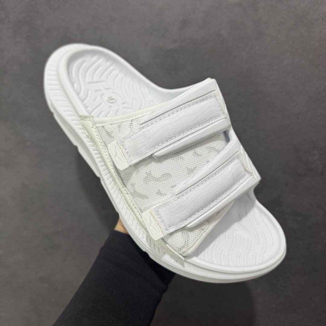 图片[3]-【公司级】HOKA ONE ONE ORA Luxe 减震轻便舒缓运动 EVA 防滑一字拖鞋 男女同款 尺码：36-45-选品中心