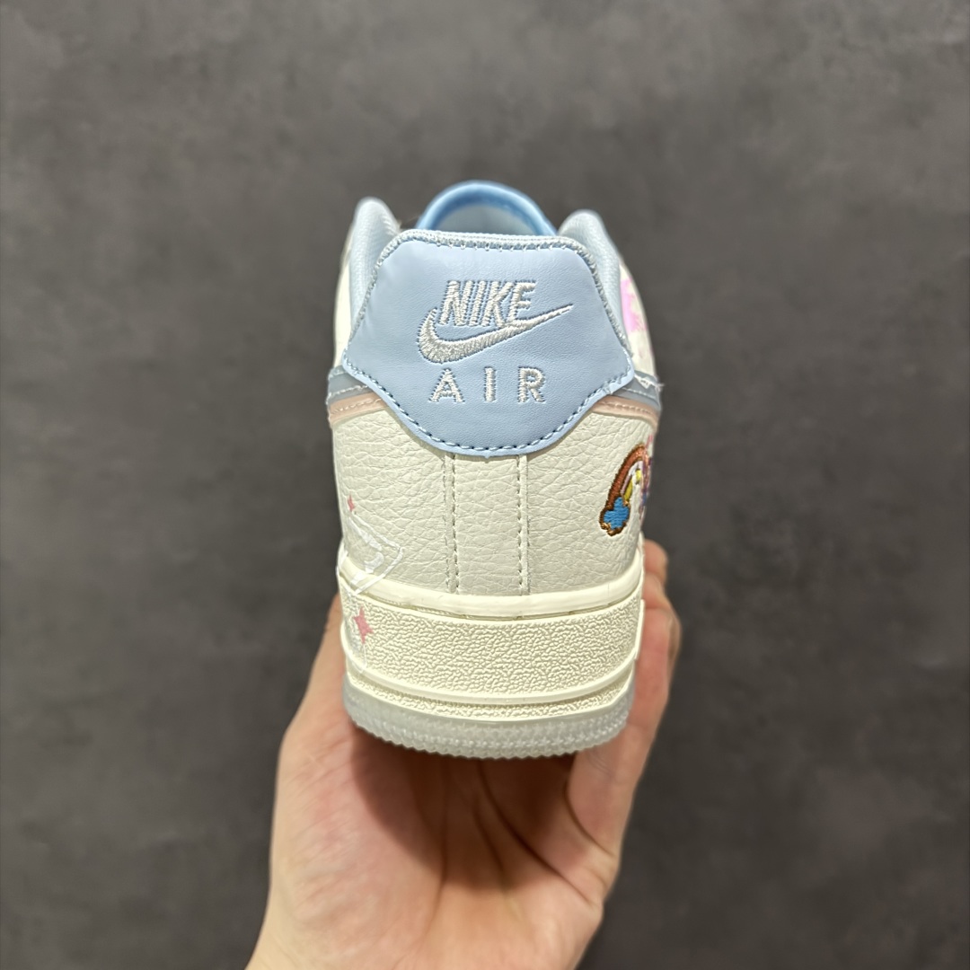 【定制版】Nike Air Force 1'07 Low ”Pink and Blue Love” 520系列限定 粉蓝爱心 空军一号低帮休闲板鞋 CW1574-058