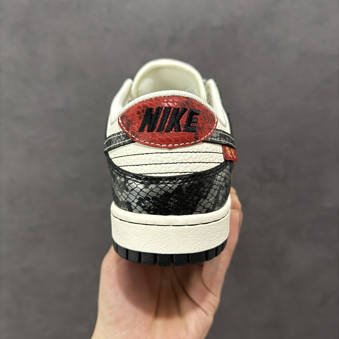 【定制版】Nike Air Force 1'07 Low 蛇年系列 银鳞银勾 周年高端定制 低帮休闲板鞋 YX5066-293