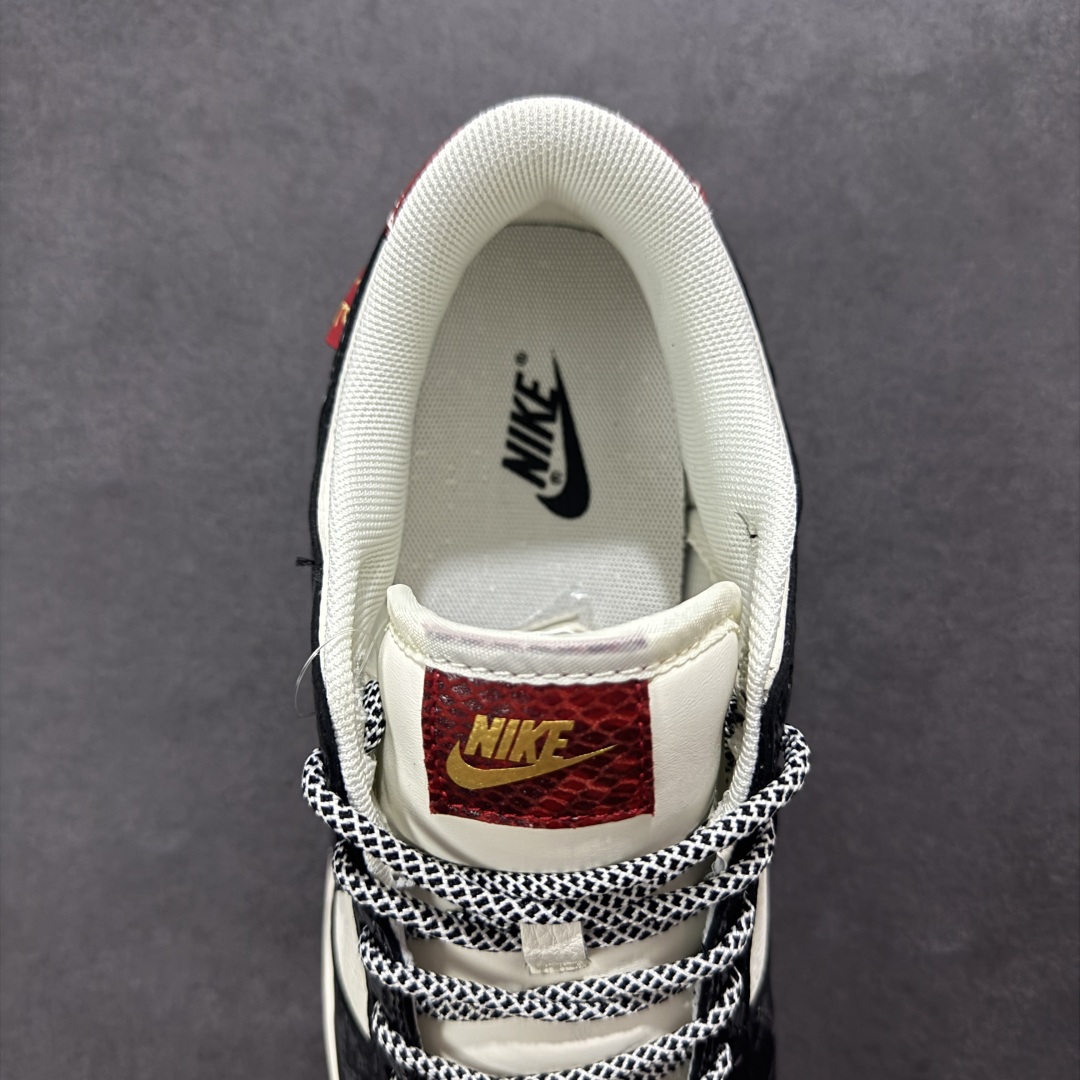 【定制版】Nike Air Force 1'07 Low 蛇年系列 银鳞银勾 周年高端定制 低帮休闲板鞋 YX5066-293