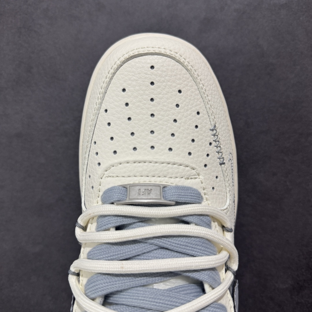 【定制版】Nike Air Force 1'07 Low 斯图西联名 灰钻石抽绳 空军一号低帮休闲板鞋 DM6868-072