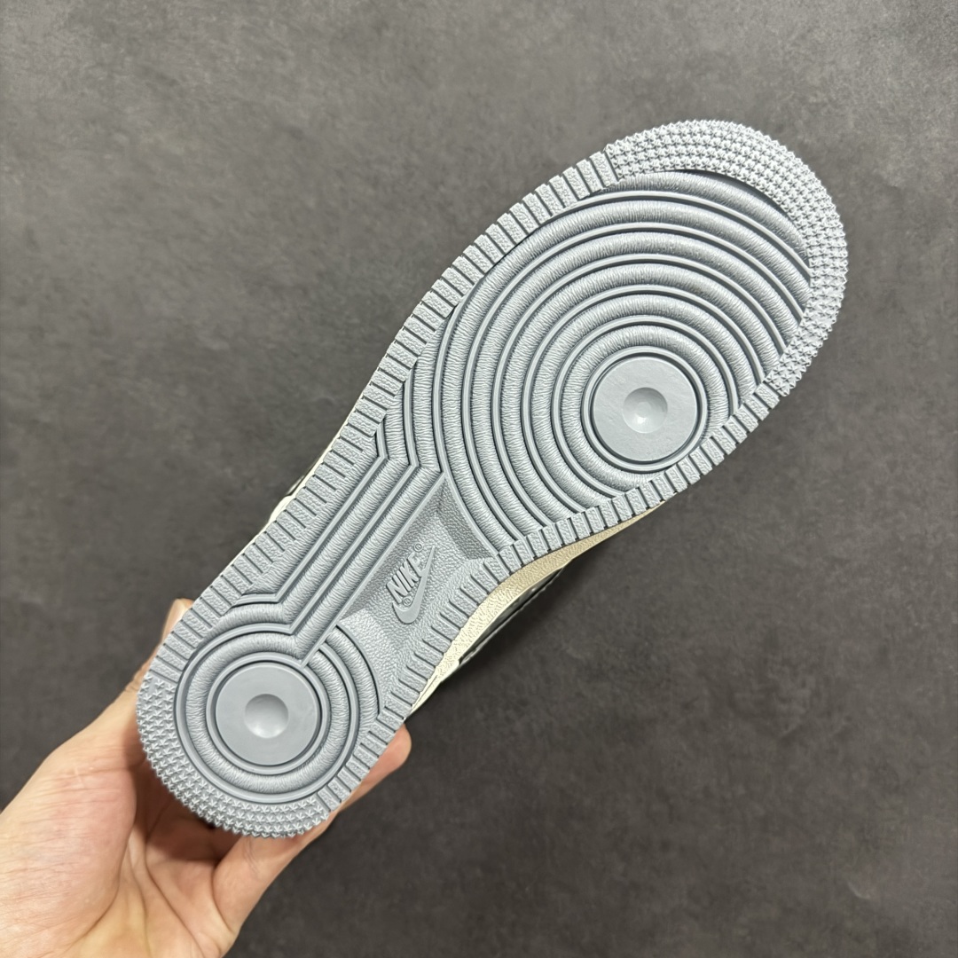 【定制版】Nike Air Force 1'07 Low 斯图西联名 灰钻石抽绳 空军一号低帮休闲板鞋 DM6868-072