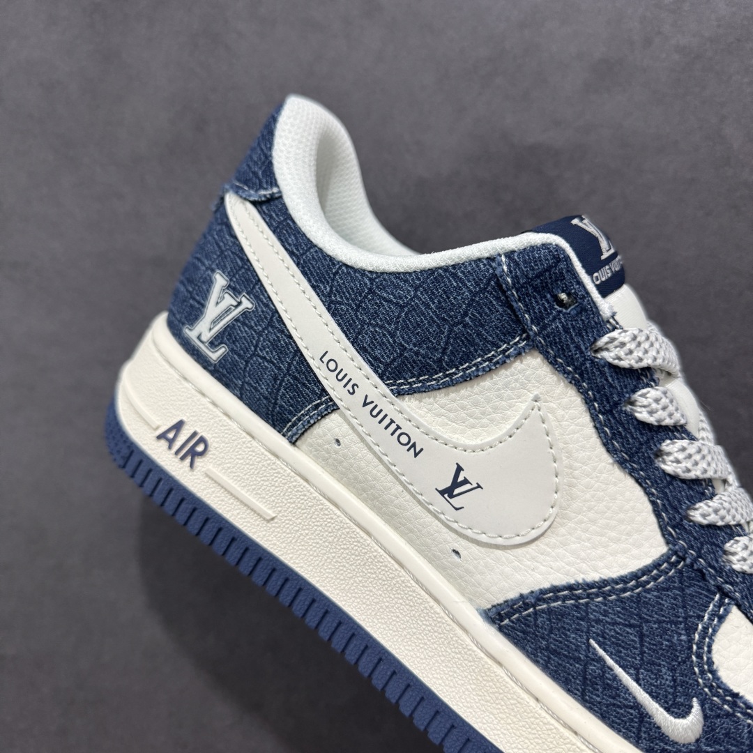【定制版】Nike Air Force 1'07 Low LV联名 米蓝暗格 空军一号低帮休闲板鞋 XS1958-551