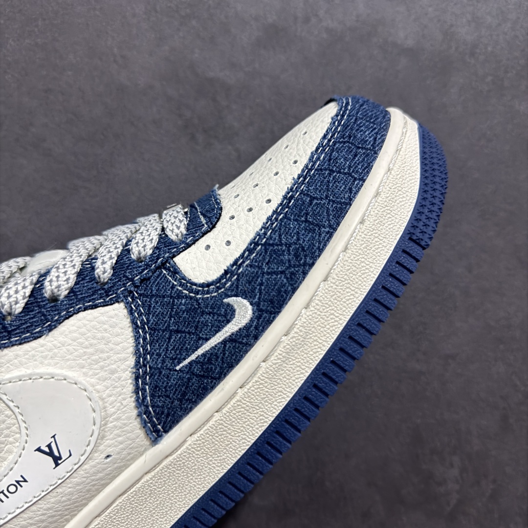 【定制版】Nike Air Force 1'07 Low LV联名 米蓝暗格 空军一号低帮休闲板鞋 XS1958-551