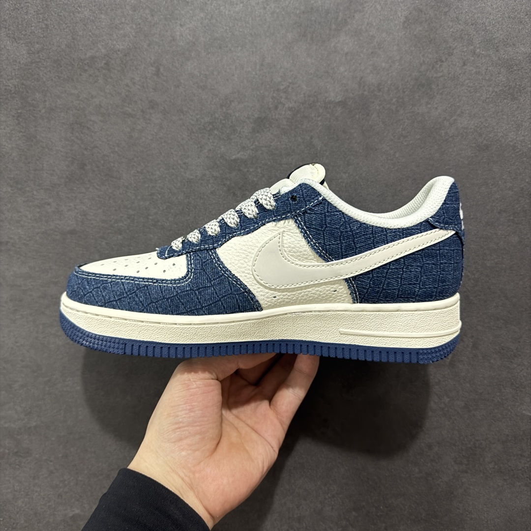 【定制版】Nike Air Force 1'07 Low LV联名 米蓝暗格 空军一号低帮休闲板鞋 XS1958-551