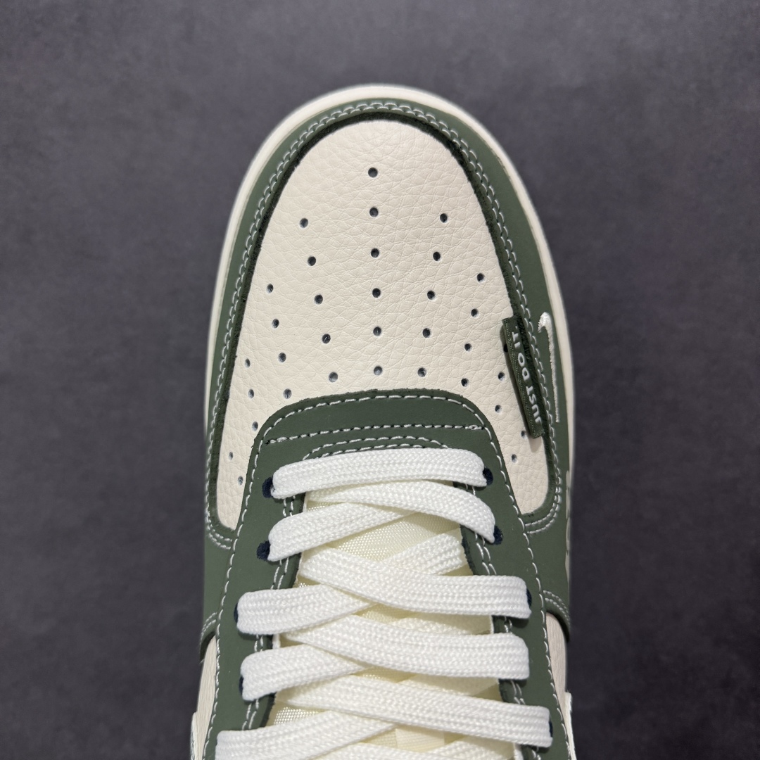 【定制版】Nike Air Force 1'07 Low 迪奥联名 深绿花勾 空军一号低帮休闲板鞋 KK1988-081