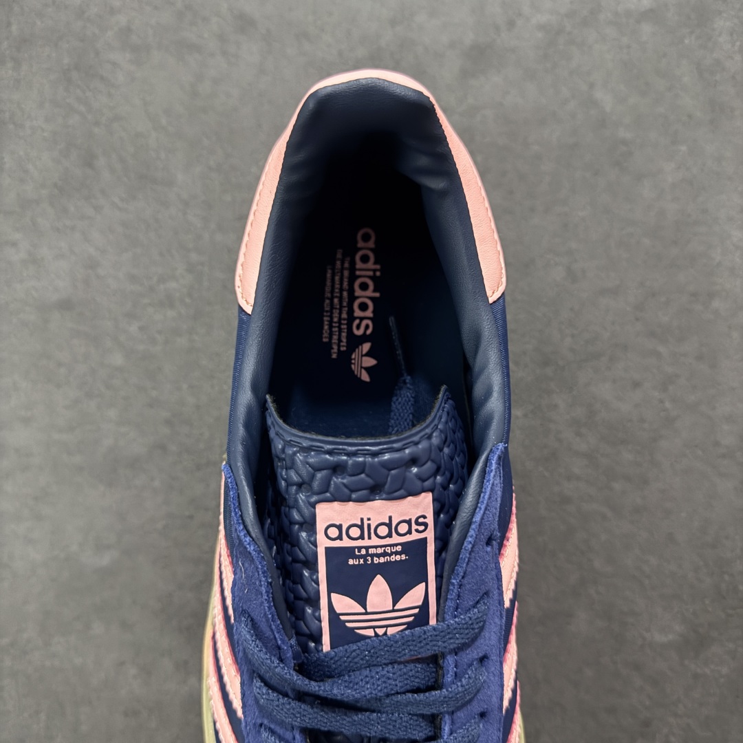 图片[7]-【公司级】AD Originals Gazelle Bold W 羚羊松糕系列复古百搭厚底增高低帮休闲运动板鞋 IG4390 最好穿最百搭的长腿神器。 不仅价格不错～鞋子也不错啊！Originals的Gazelle Bold鞋款打造出「超厚底版本」！延续流线鞋型、经典麂皮材质、白色三条线和侧面烫金标志的复古外型，奶油白鞋底高度直接乘3，出门搭上它，保证一路步步高升。 尺码： 35.5 36 36.5 37 38 38.5 39 40 40.5 41 42-选品中心