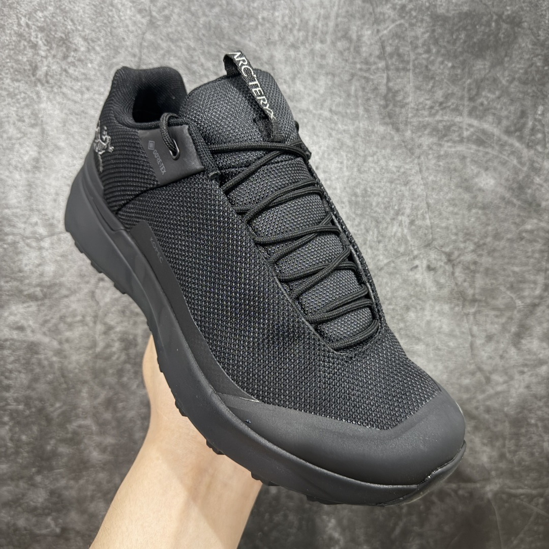 【纯原版】始祖鸟ArcTeryx Kopec GTX M 覆盖透气男越野跑鞋
正确后跟刺绣 完