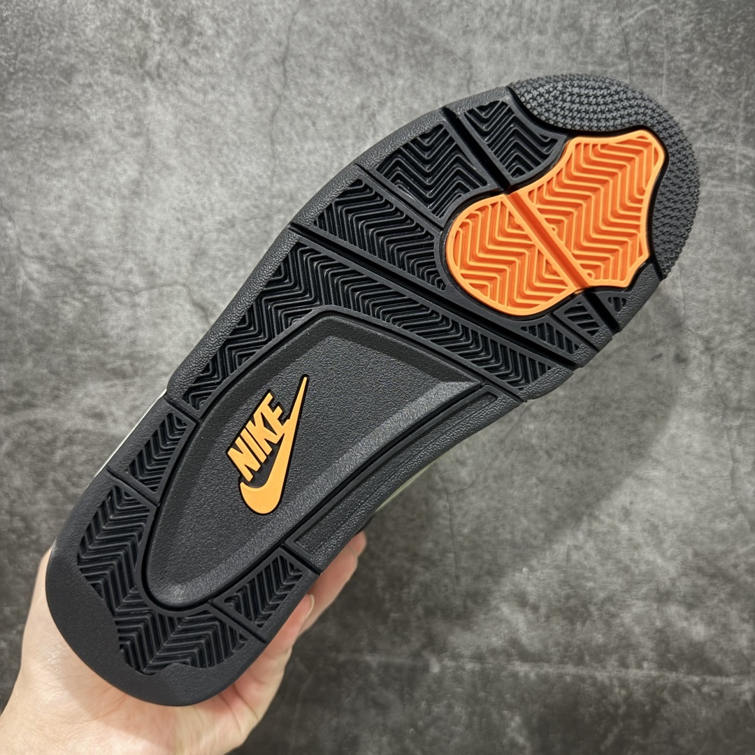 【纯原版本】UNDEFEATED x Jordan Air Jordan 4 AJ4舒适百搭 防滑耐