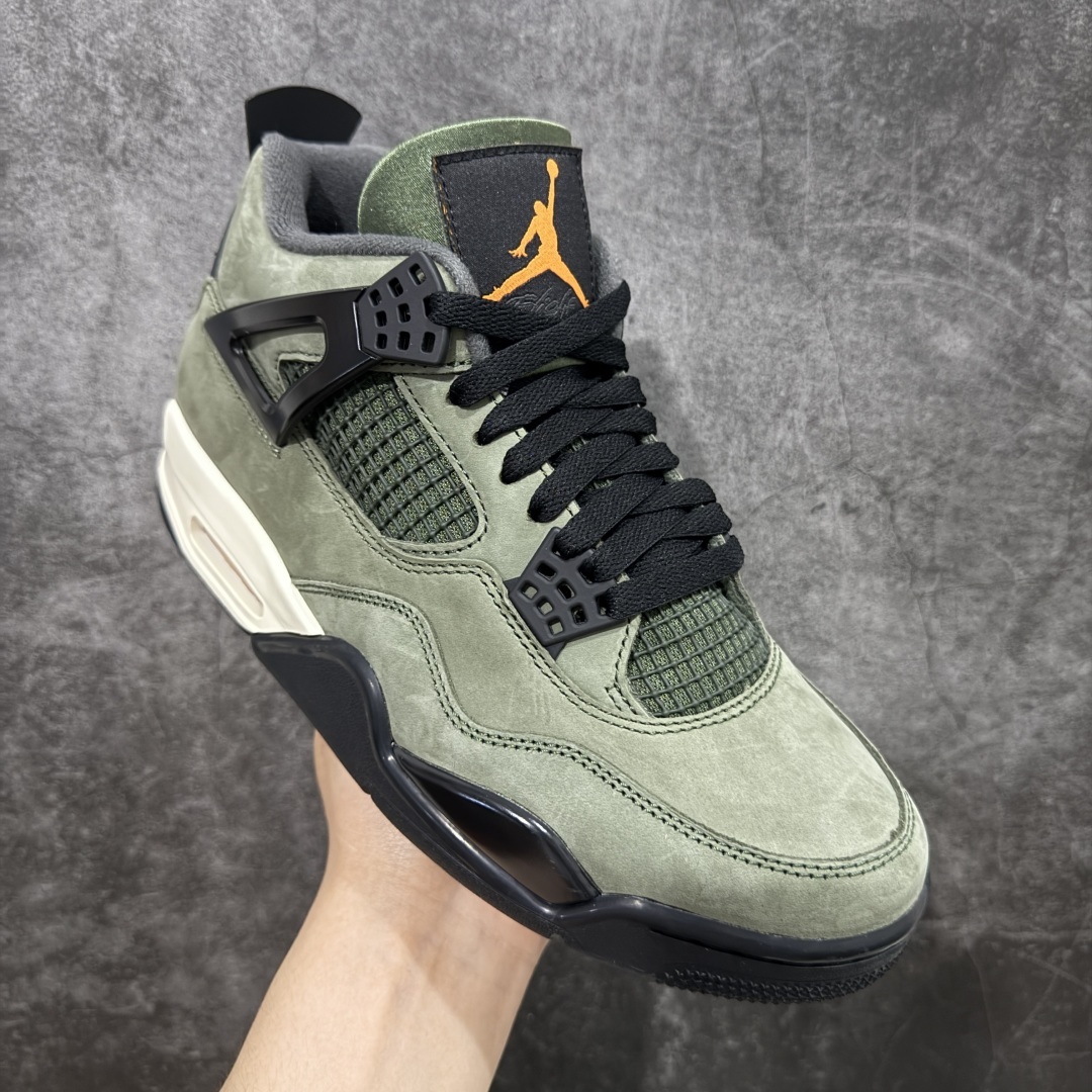 【纯原版本】UNDEFEATED x Jordan Air Jordan 4 AJ4舒适百搭 防滑耐