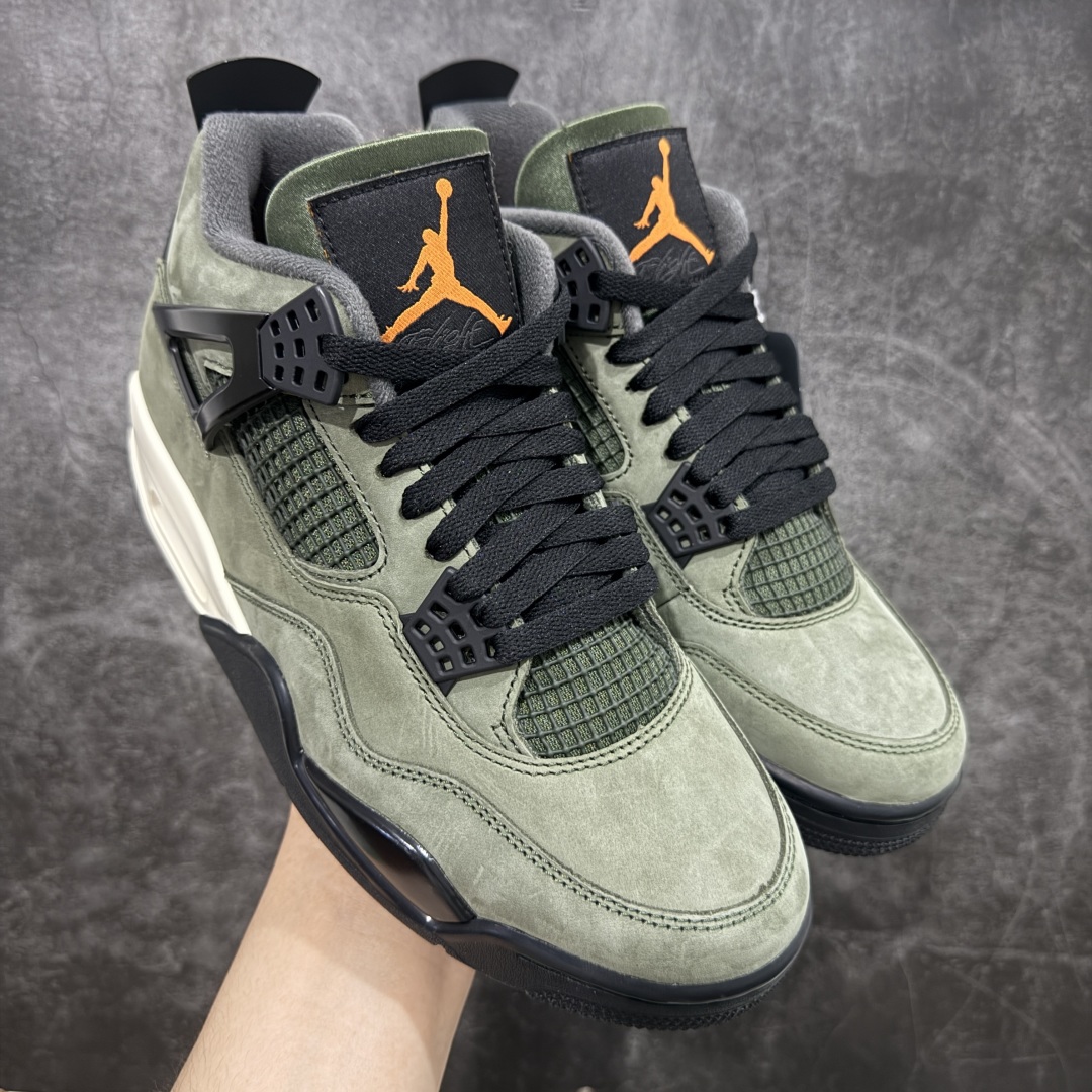  
【纯原版本】UNDEFEATED x Jordan Air Jordan 4 AJ4舒适百搭 防滑耐