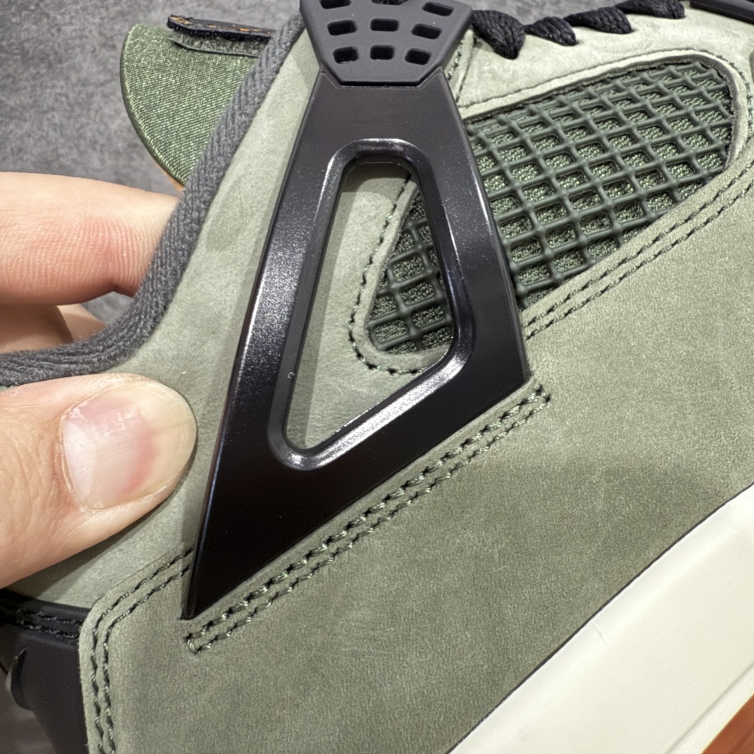  
【纯原版本】UNDEFEATED x Jordan Air Jordan 4 AJ4舒适百搭 防滑耐
