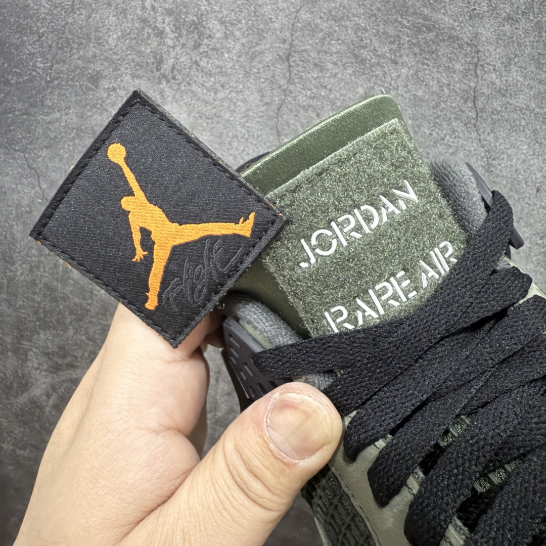  
【纯原版本】UNDEFEATED x Jordan Air Jordan 4 AJ4舒适百搭 防滑耐
