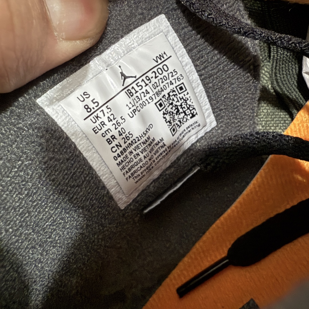  
【纯原版本】UNDEFEATED x Jordan Air Jordan 4 AJ4舒适百搭 防滑耐