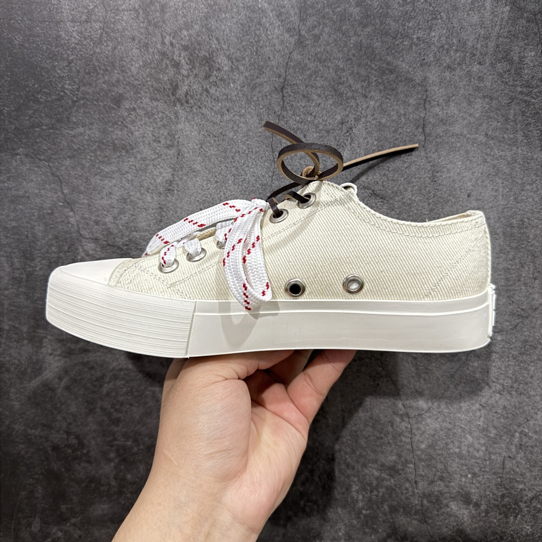 350 【广东纯原版本】MiuMiu 缪缪 最新款 水洗 丹宁 牛仔布 帆布鞋 厚底 休闲 运动鞋